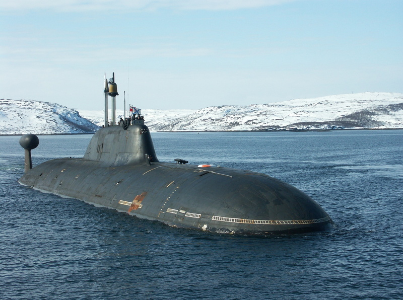 submarine, Akula, class nuclear submarine, 1080P, V