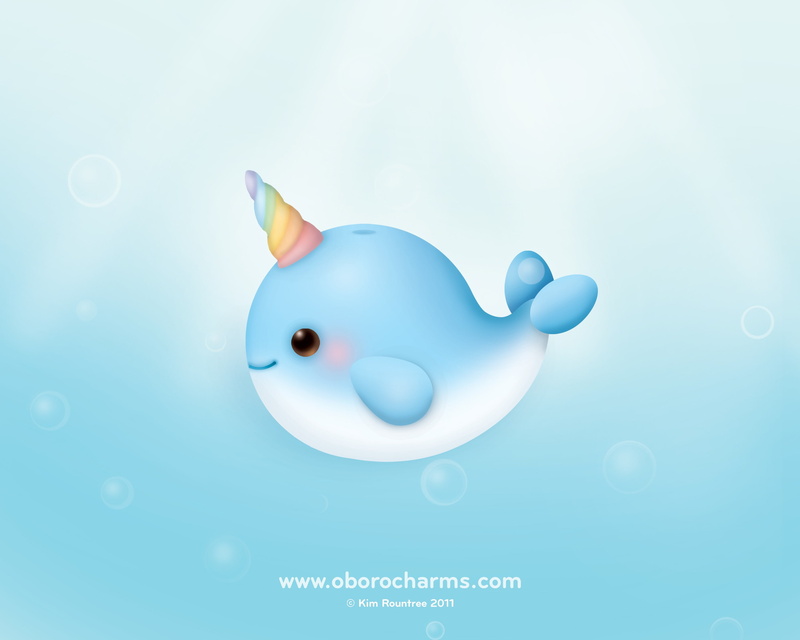 baby animals, animals, 2K, rainbows, narwhals