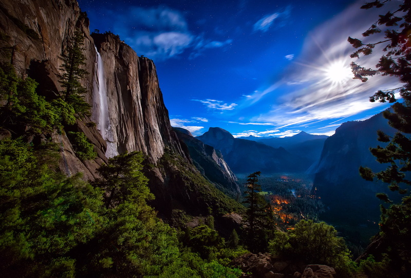 national Landmark, green Color, green, rocks, forest, canyon, the moon, hiking, scenics, sky, rock, rock - Object, cliff, extreme Terrain, no People, landscape