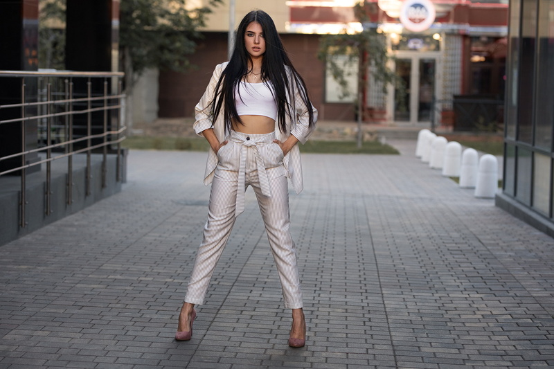 long hair, Dmitry Sn, 1080P, women, portrait, high heels