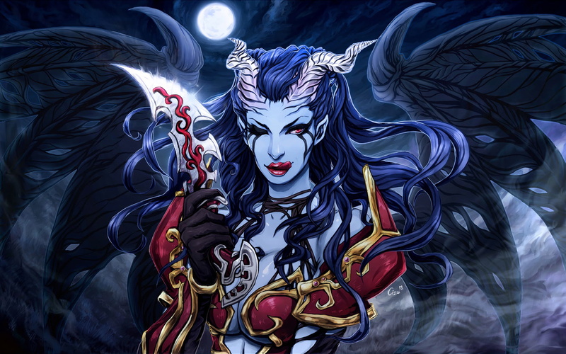 hd, pain, 2K, widesreen, dota, akasha, queen