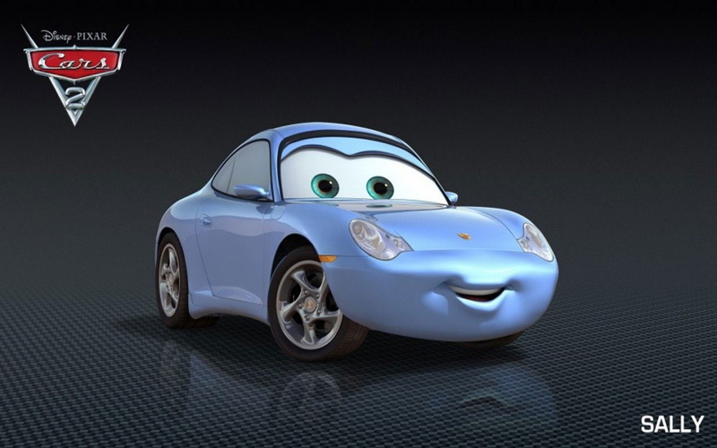 Sally Carrera, Car, Cars 2, 720P, Cars