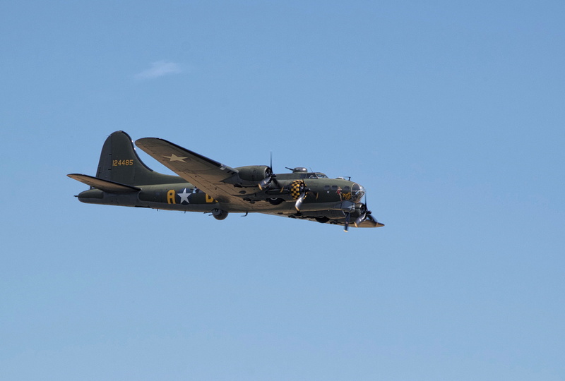 plane, airplane, military airplane, bomber, flying, motion, on the move, antique, transportation, 4K, fighter, sally, boeing, aircraft, air vehicle, airshow