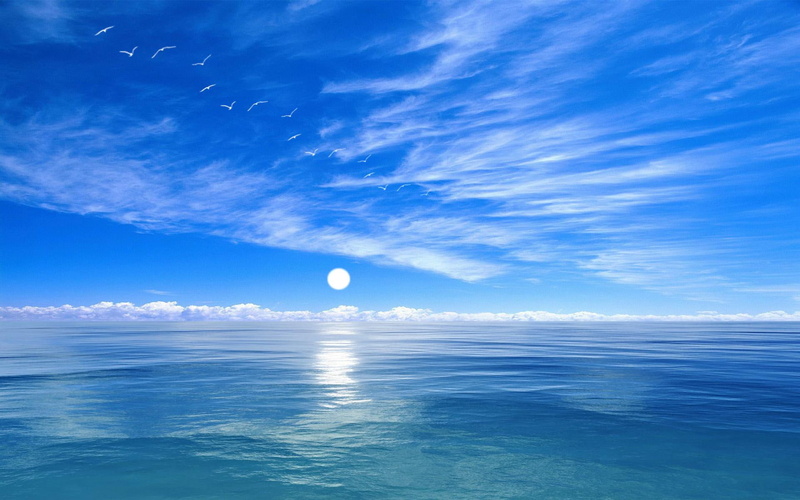 1080P, nature and landscapes, deep, blue, nature, ocean