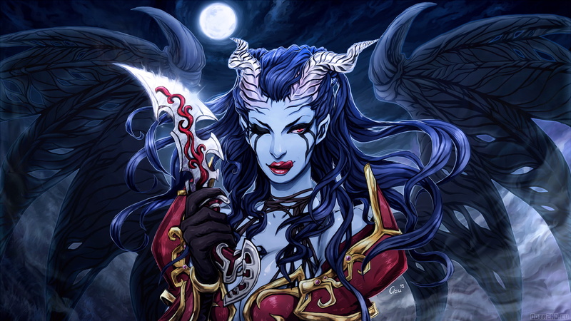 akasha, pain, dota, 1080P, queen