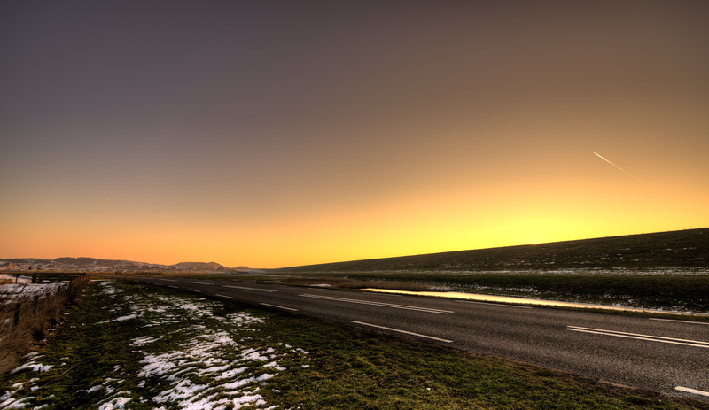 snow, Launch, lucht, sundown, travel, Noord-Holland, light, mountain, winter, rural Scene, Nikon D750, nature, sunset, Camperduin, asphalt, photo, daylight