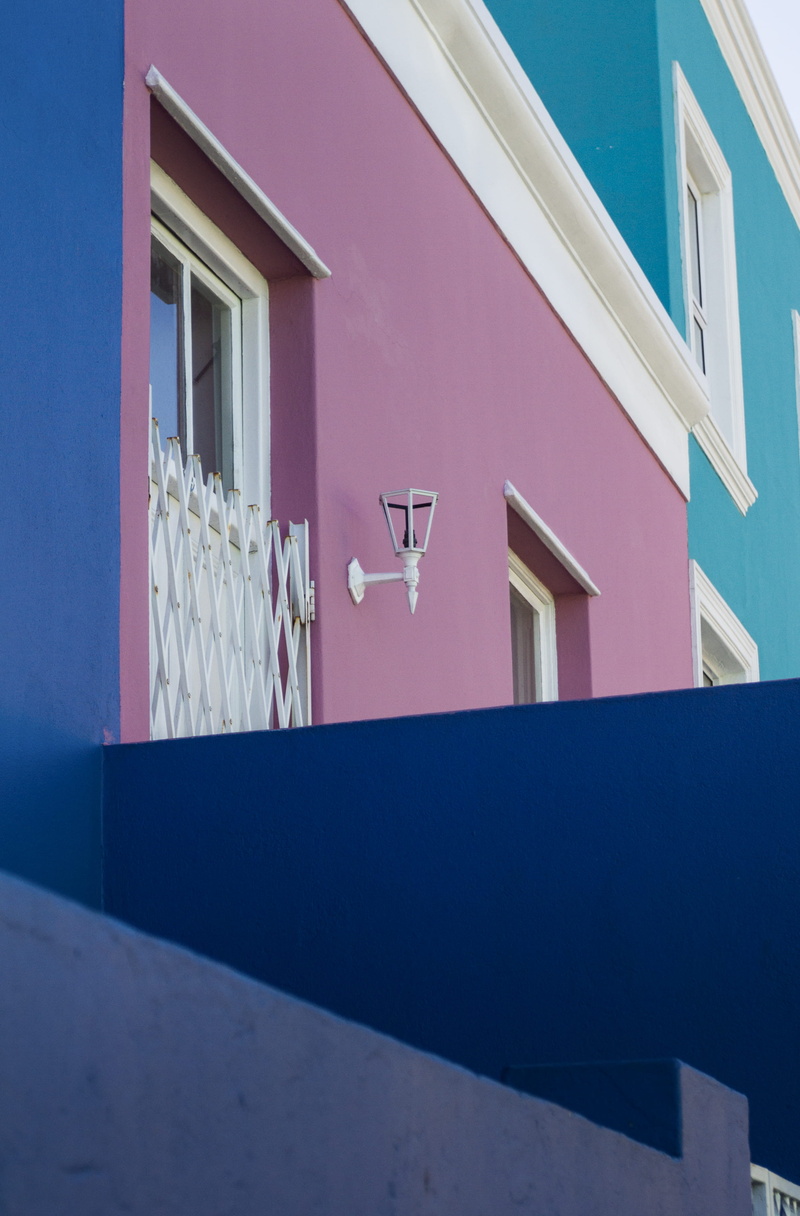 wall - building feature, african, city, window, minimalism, bokaap, minimal, pattern, blue, cape town, 2K, building, nature, built structure, building exterior
