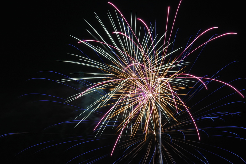 event, light, photography, pattern, timelapse, star, fireworks, firework display, multi colored, independence day, explosion, blurred motion, shape, night
