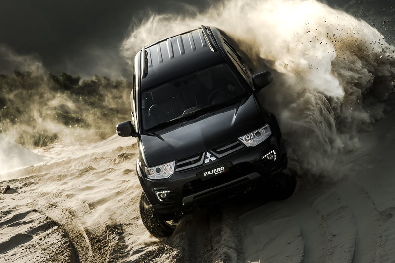 car, 2015, land, environment, dust, motion, speed, Mitsubishi, travel, 4K, land vehicle, nature, cloud - sky, smoke - physical structure, sky, montero
