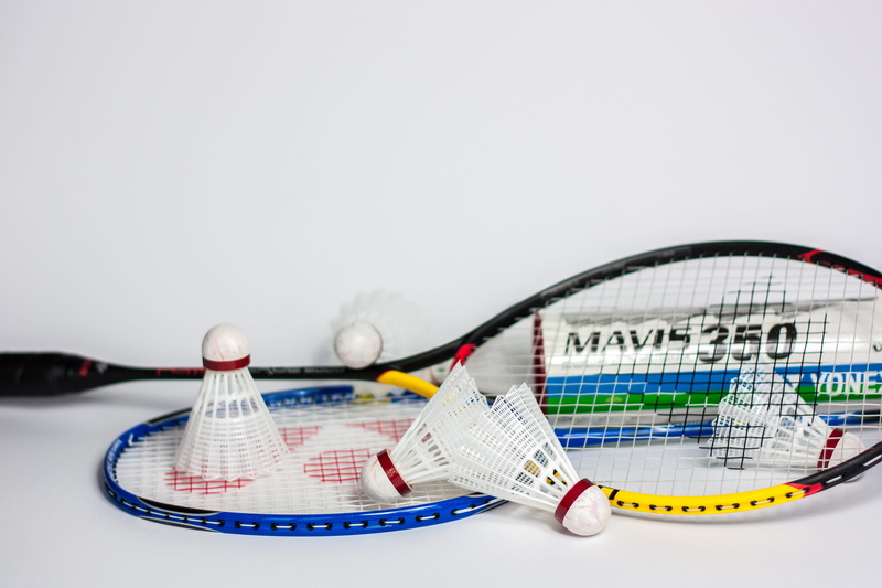white color, technology, studio shot, leisure, bat, racket, ball, competition, sports equipment, close-up, shuttlecock, balls, travel, indoors, success