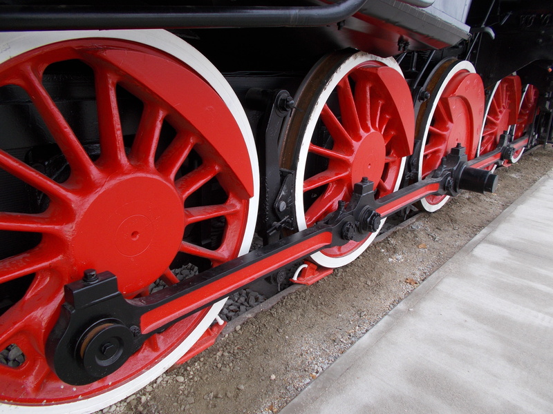 train, red, retro styled, railroad car, transportation, steam train, Choo Choo Train, historic vehicle, close-up, wheel, day, no people, Locomotive, public transportation