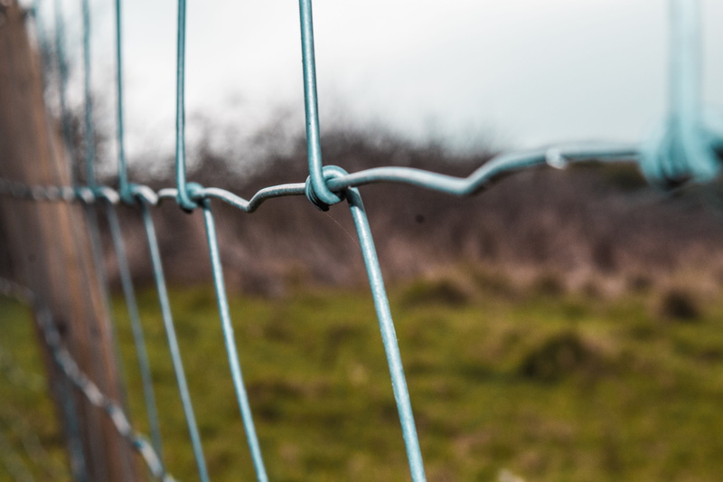 close-up, fence, boundary, chain fence, safety, wire mesh, gray, selective, outdoors, focus on foreground, colour, chain link fence, security, metal, wire