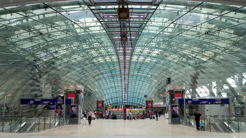urban, metropolis, transport, structure, escalator, frankfurt, frankfurt airport, europe, travel, airport terminal, architecture, germany, airport, building