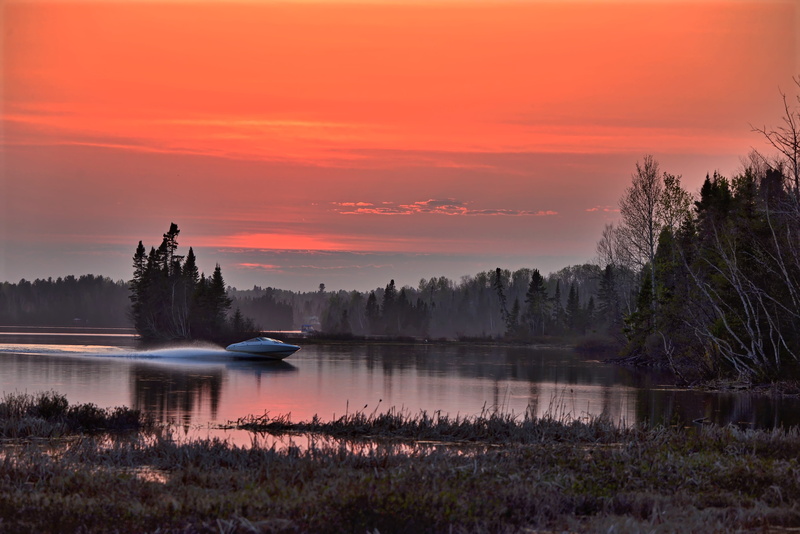 outdoors, sky, canada, nature, sunset, tree, scenics - nature, plant, non-urban scene, reflection, water, beauty in nature, dusk, dramatic sky, tranquility