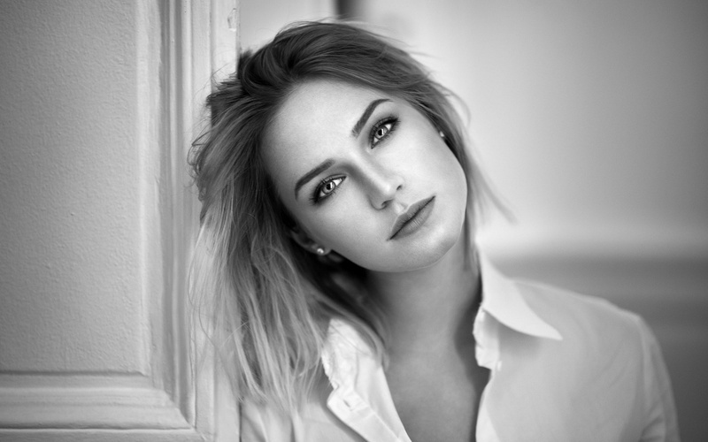 image of beautiful girl 1920x1200, young women, one person, indoors, headshot, portrait, teenager, real people, contemplation, beautiful woman, looking