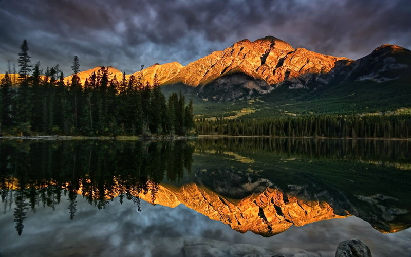 1080P, tranquil scene, sky, scenics - nature, lake, beauty in nature, beautiful nature  for desktop 1920x1200, outdoors, waterfront, non-urban scene, reflection