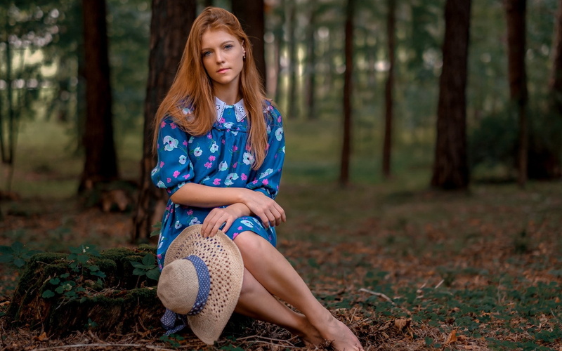 long hair, 1080P, one person, beauty, forest, woodland, hair, nature, leisure activity, hairstyle, young adult, beautiful girl pic 1920x1200, contemplation