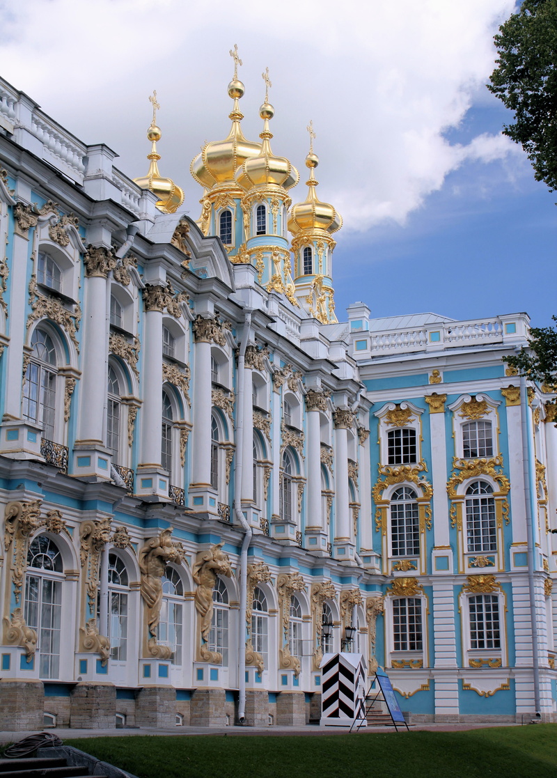 pushkin, russia, 4K, built structure, architectural column, no people, building exterior, architecture, ornate, rococo, belief, city, day, travel destinations