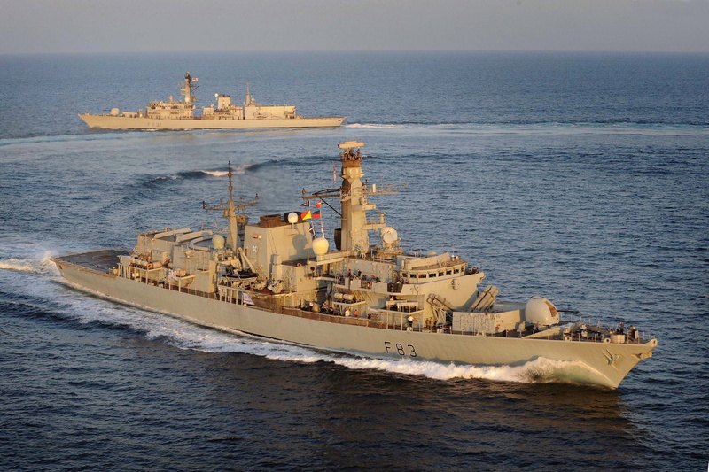 HMS St Albans (F83), Royal Navy, Warships, Warship, 1080P, Frigate