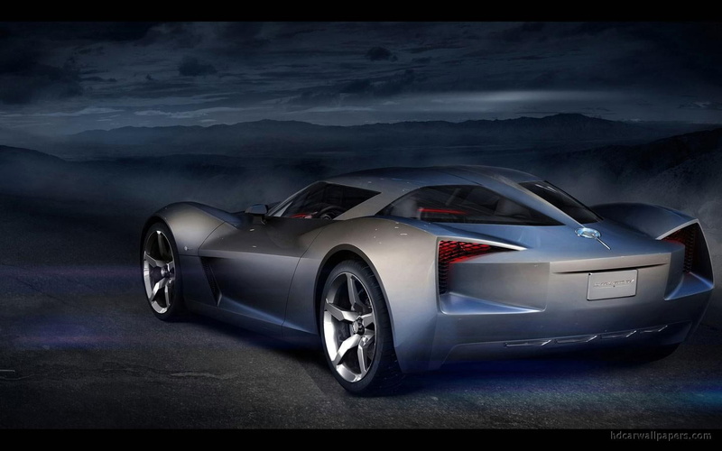 coupe, concept, 720P, chevrolet, gray, stingray, cars, corvette