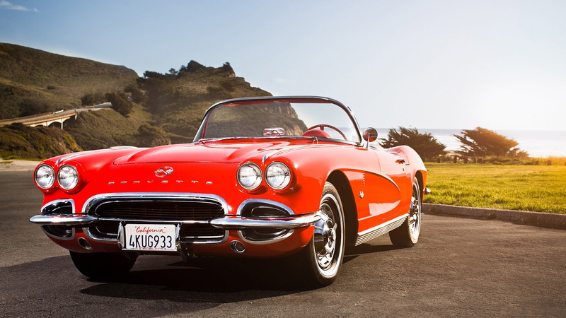 Corvette, vehicle, Convertible, car, 1080P, Chevrolet Corvette, Chevrolet Corvette C1