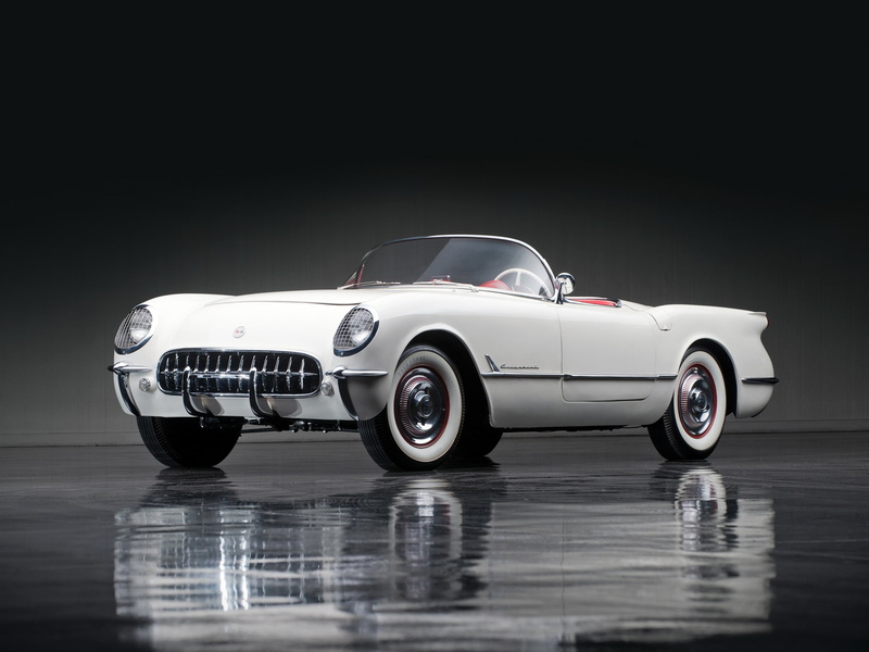 gray, 1080P, copy space, chrome, indoors, waterfront, car, toy car, retro cars, mode of transportation, wheel, shiny, chevrolet corvette c1, silver colored