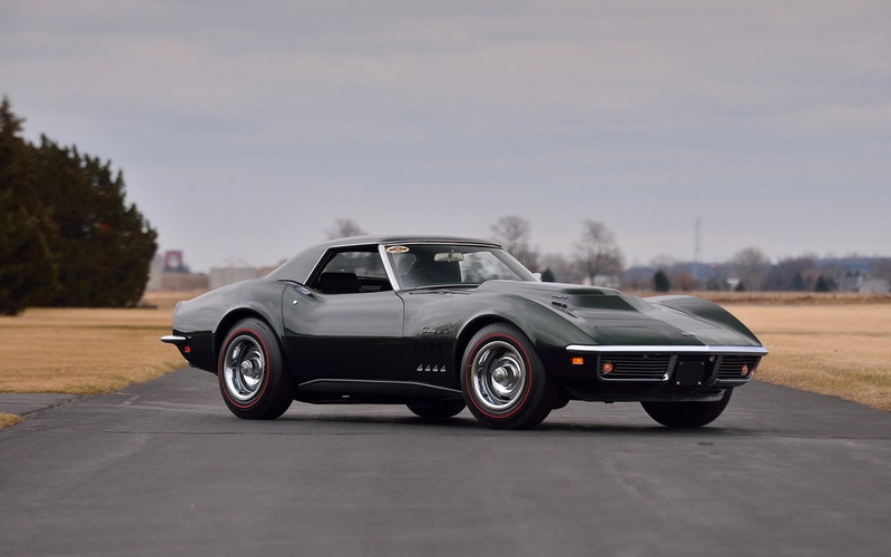 convertible, cars, (c3), l88, 1969, corvette, classic, fathom, chevrolet, green, 720P