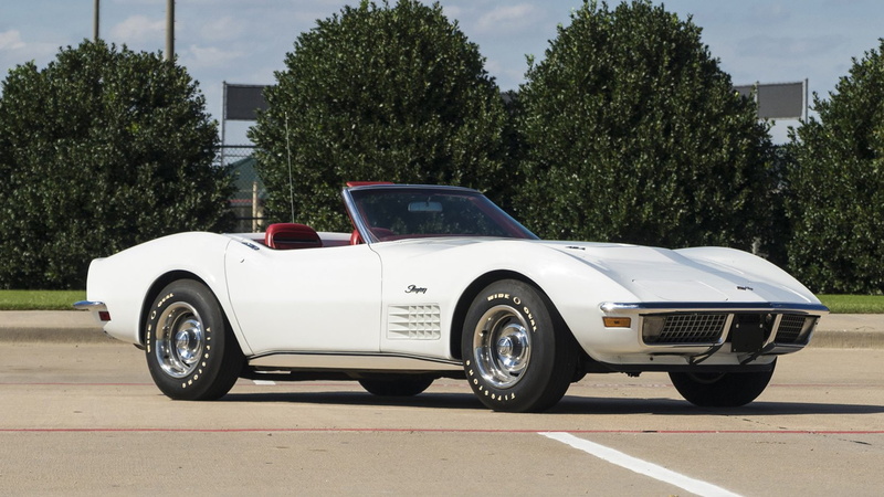 white, 1970, convertible, chevrolet, 720P, (c3), corvette