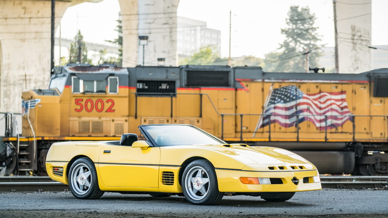 Yellow Car, Convertible, 1080P, Car, Old Car, Chevrolet Corvette (C4), Sport Car, Chevrolet