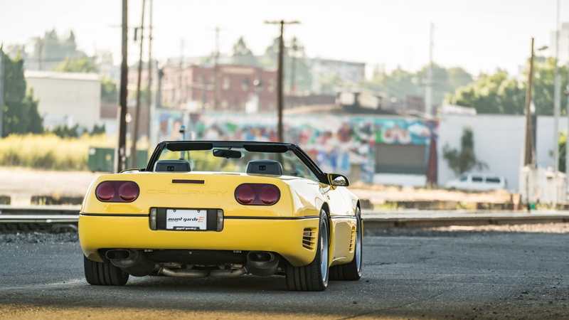 Yellow Car, Chevrolet, 1080P, Chevrolet Corvette (C4), Convertible, Car, Sport Car, Old Car
