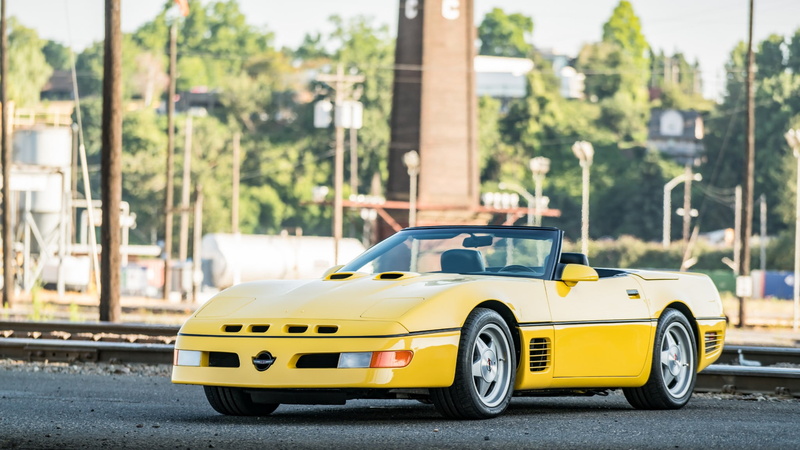 Yellow Car, Old Car, 1080P, Chevrolet, Convertible, Sport Car, Chevrolet Corvette (C4), Car