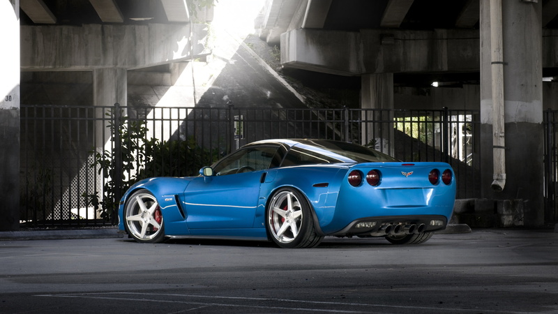 chevy, chevrolet corvette c6 zr1, chevrolet, blue car, 4K