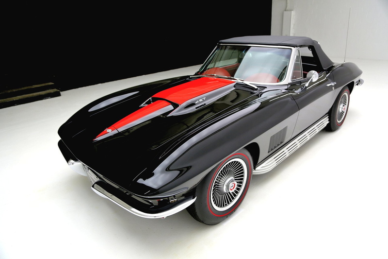 cars, black, (c2), 1967, 427, 1080P, convertible, chevrolet, corvette