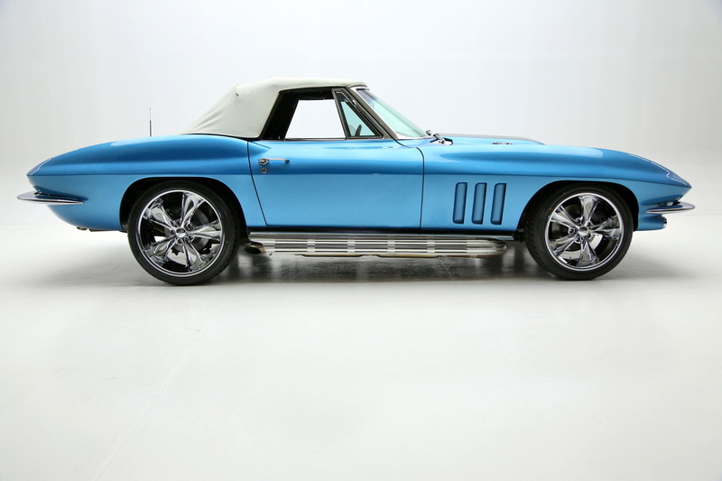 convertible, touring, 427, 1080P, corvette, chevrolet, 1965, blue, cars, (c2), pro