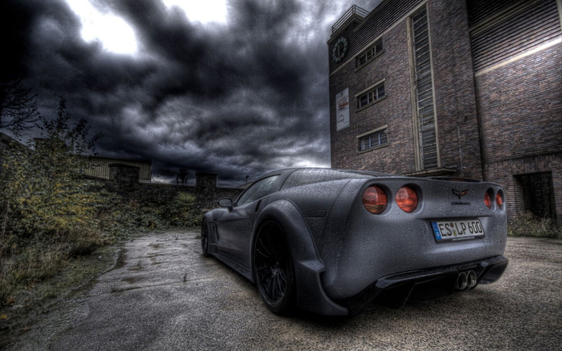 land Vehicle, c, coupe, transportation, mode of transportation, storm, reflection, cloudscape, wheel, city, chevrolet, building exterior, corvette, outdoors
