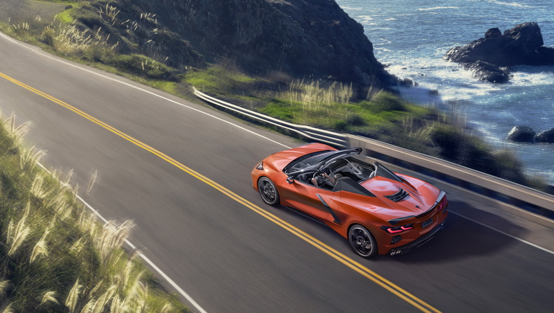 5K, Sport Car, Orange Car, Chevrolet Corvette, Vehicle, Chevrolet, Chevrolet Corvette (C8), Supercar, Car