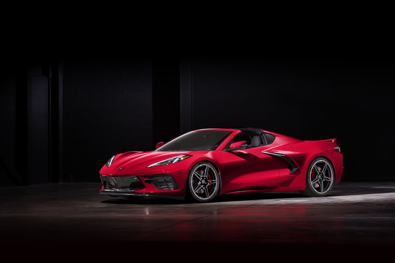 Chevrolet, Chevrolet Corvette, Red Car, Chevrolet Corvette (C8), Supercar, Car, Vehicle, 5K, Sport Car