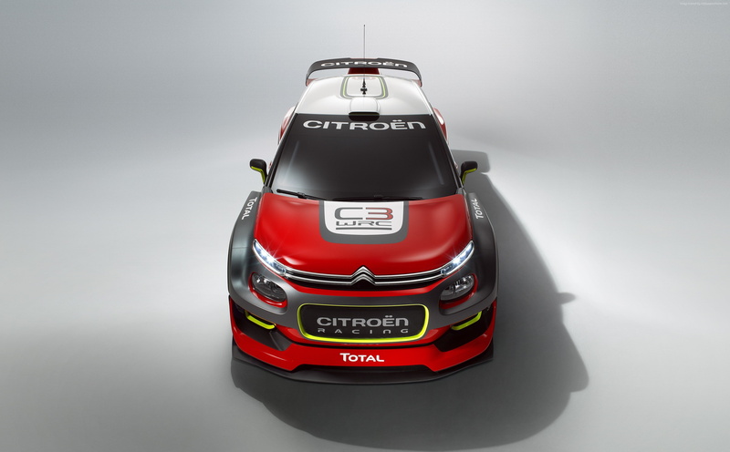 paris auto show 2016, rally, red, 2K, Citroen C3 WRC