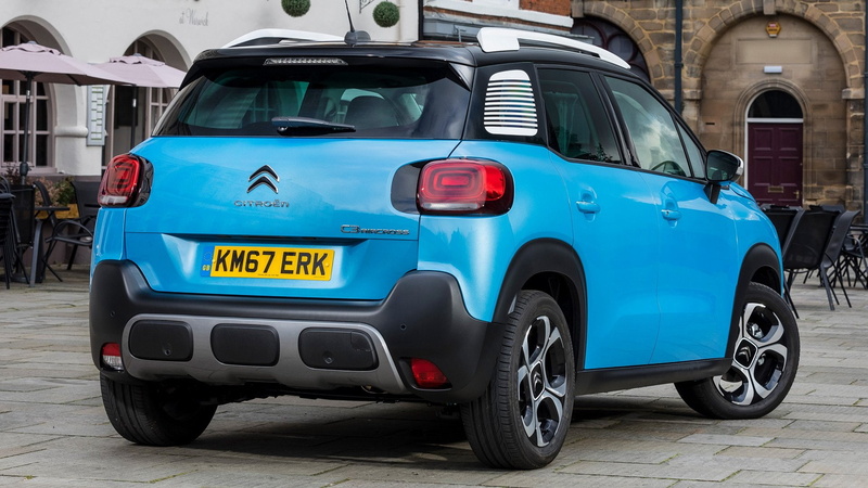 Blue Car, Car, Citroën, Citroen C3 Aircross, 1080P