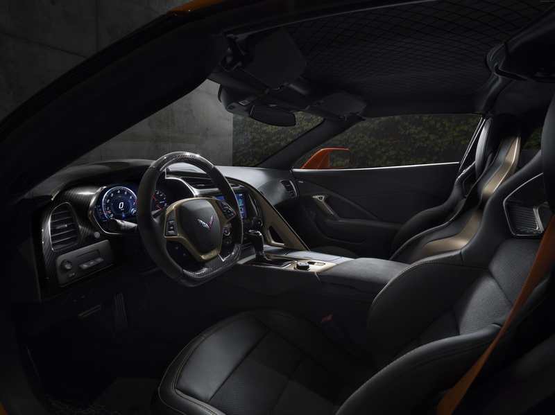 motor vehicle, glass - material, land vehicle, dashboard, 2018 Cars, luxury, mode of transportation, no people, seat, car interior, travel, close-up, Chevrolet Corvette ZR1