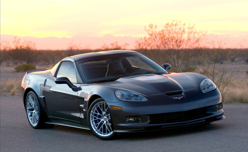 Corvette, luxury, Cars, sky, nature, motor vehicle, retro styled, land vehicle, headlight, outdoors, blue, 2K, sports, Chevrolet, 2009, car, road, transportation
