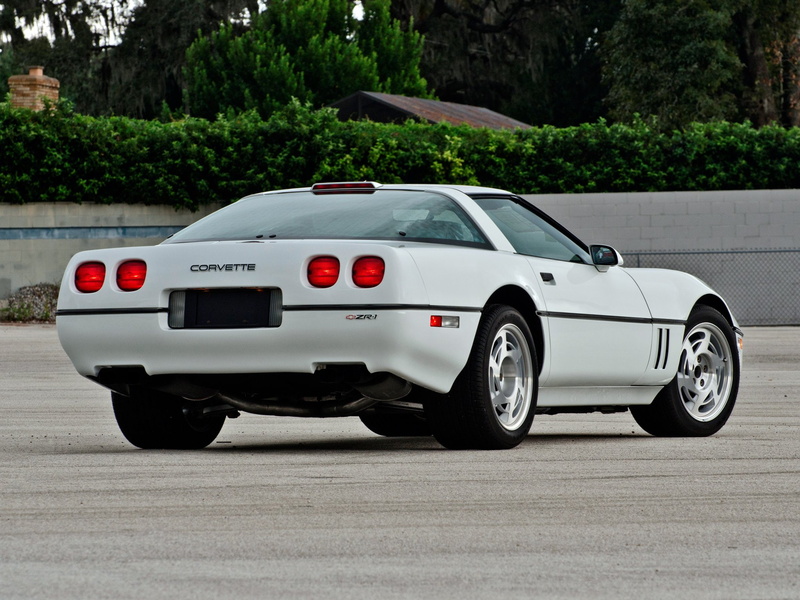 corvette, 1080P, supercar, coupe, muscle, chevrolet, 1990, c 4, zr1