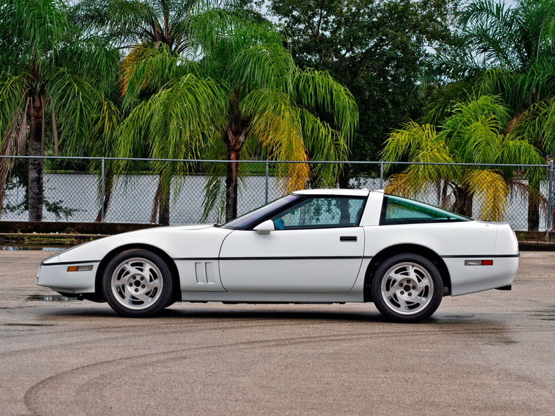 corvette, 1080P, supercar, zr1, muscle, coupe, 1990, c 4, chevrolet
