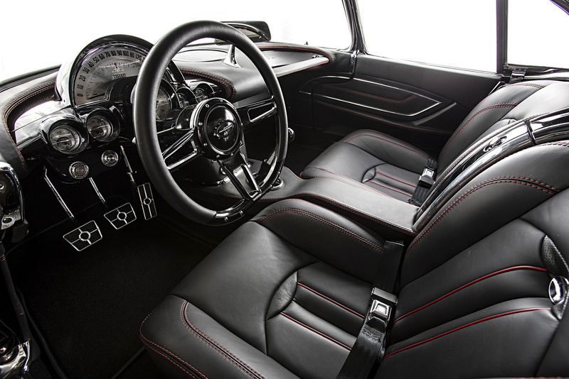 automobile, 1080P, hotrod, custom, vehicle, 1961, chevrolet, car, streetrod, corvette, auto, hot, rod
