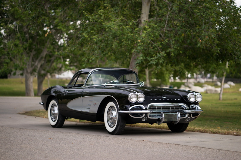 classic, supercar, injection, 1961, 283, 315hp, fuel, corvette, 4K, chevrolet, muscle