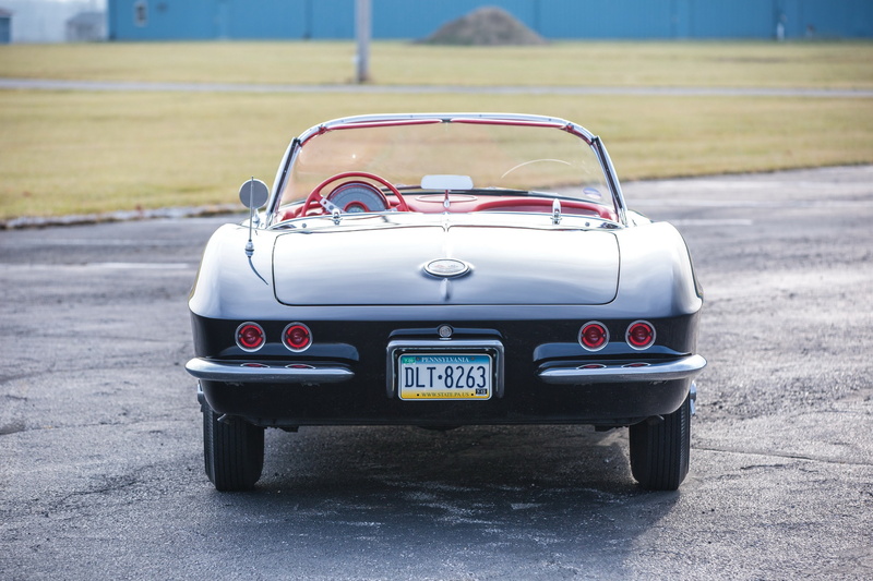 4K, c-1, 1961, supercar, chevrolet, classic, muscle, corvette