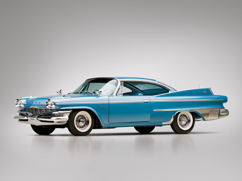 hardtop, classic, 1080P, d 500, muscle, blue, dodge, polara, coupe, 1960