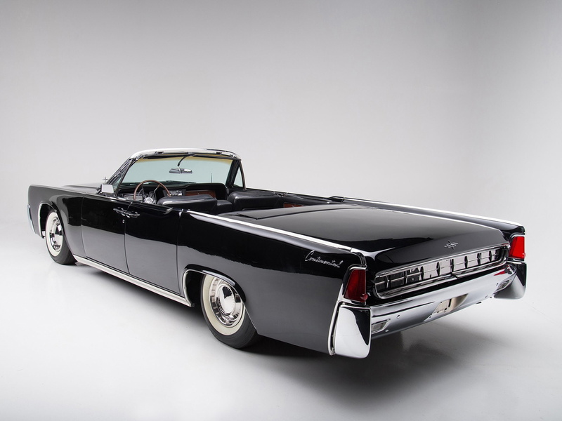 classic, convertible, lincoln, 1080P, continental, luxury, 1963