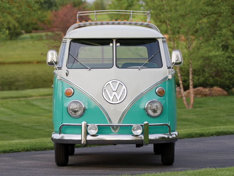 van, bus, volkswagen, deluxe, t 1, classic, 1080P, 1963 67