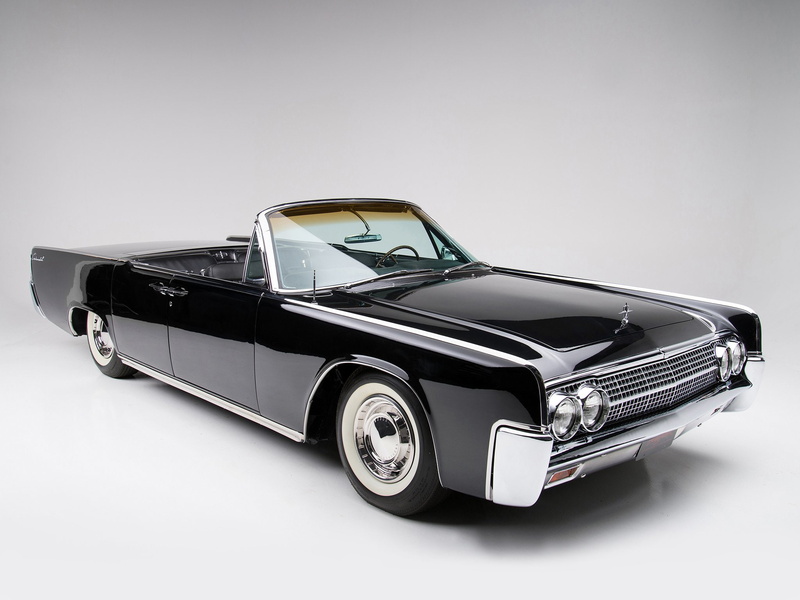 continental, convertible, 1963, classic, lincoln, 1080P, luxury
